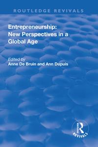 Bokomslag för "Entrepreneurship: New Perspectives in a Global Age"