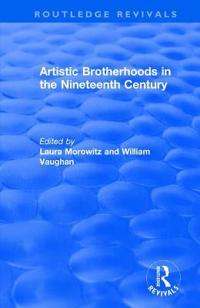 Kirjan kansi "Artistic Brotherhoods in the Nineteenth Century"