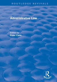 Bokomslag for "Administrative Law"