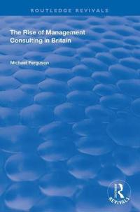 Kirjan kansi "The Rise of Management Consulting in Britain"