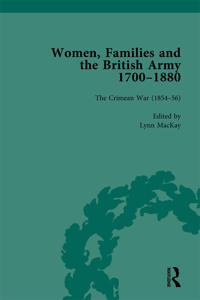Kirjan kansi "Women, Families and the British Army 1700–1880"