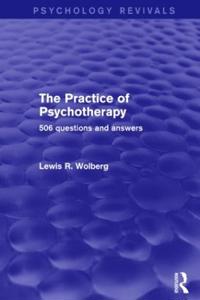 The Practice of Psychotherapy