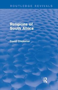 Bokomslag för "Religions of South Africa (Routledge Revivals)"