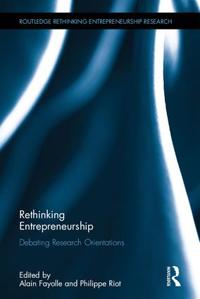 Bokomslag för "Rethinking Entrepreneurship"