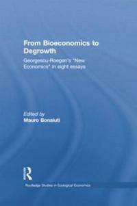 Bokomslag for "From Bioeconomics to Degrowth"