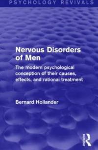 Bokomslag för "Nervous Disorders of Men (Psychology Revivals)"