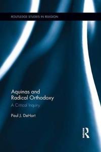 Bokomslag for "Aquinas and Radical Orthodoxy"