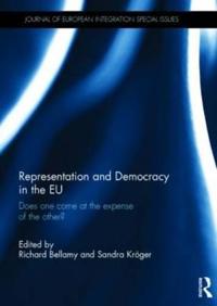 Bokomslag för "Representation and Democracy in the EU"
