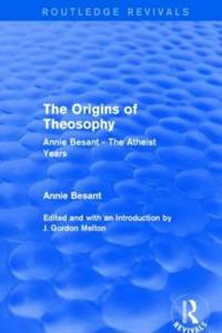 Bokomslag för "The Origins of Theosophy (Routledge Revivals)"
