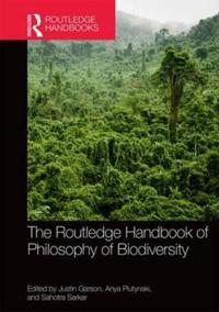 Kirjan kansi "The Routledge Handbook of Philosophy of Biodiversity"