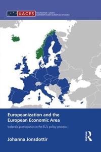 Kirjan kansi "Europeanization and the European Economic Area"