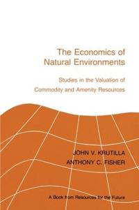 Kirjan kansi "The Economics of Natural Environments"