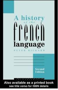 Bokomslag for "A History of the French Language"