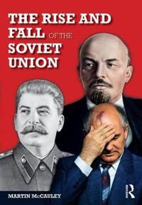 Kirjan kansi "The Rise and Fall of the Soviet Union"