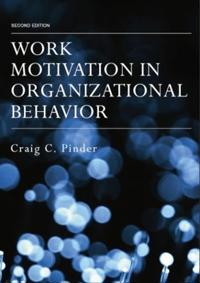 Bokomslag för "Work Motivation in Organizational Behavior"