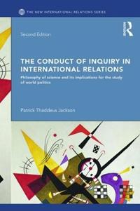 Kirjan kansi "The Conduct of Inquiry in International Relations"