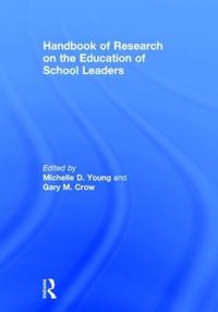 Kirjan kansi "Handbook of Research on the Education of School Leaders"