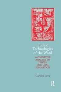 Kirjan kansi "Judaic Technologies of the Word"
