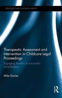 Kirjan kansi "Therapeutic Assessment and Intervention in Childcare Legal Proceedings"