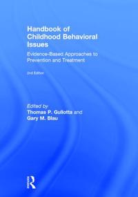 Handbook of Childhood Behavioral Issues
