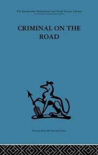 Kirjan kansi "Criminal on the Road"