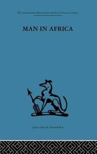 Kirjan kansi "Man in Africa"