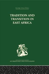 Kirjan kansi "Tradition and Transition in East Africa"