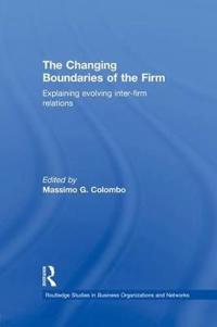 Kirjan kansi "The Changing Boundaries of the Firm"