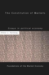 Kirjan kansi "The Constitution of Markets"