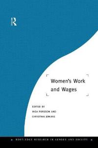 Kirjan kansi "Women's Work and Wages"