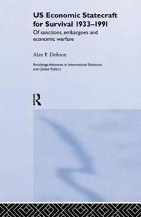 Bokomslag för "Us Economic Statecraft for Survival, 1933-1991"