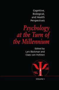 Bokomslag för "Psychology at the Turn of the Millennium, Volume 1"