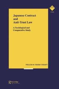 Bokomslag för "Japanese Contract and Anti-Trust Law"