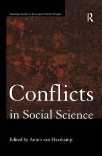 Kirjan kansi "Conflicts in Social Science"