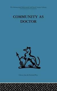 Kirjan kansi "Community as Doctor"