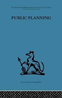 Kirjan kansi "Public Planning"