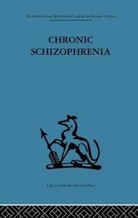 Kirjan kansi "Chronic Schizophrenia"