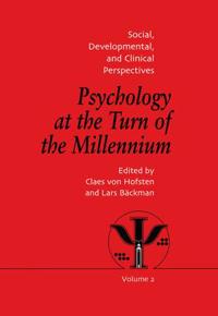 Bokomslag för "Psychology at the Turn of the Millennium, Volume 2"