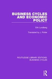Kirjan kansi "Business Cycles and Economic Policy (RLE: Business Cycles)"