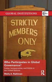 Bokomslag for "Who Participates in Global Governance?"