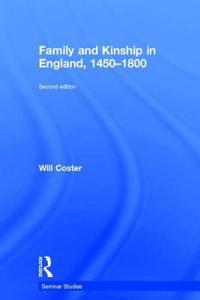 Bokomslag för "Family and Kinship in England 1450-1800"