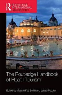 Kirjan kansi "The Routledge Handbook of Health Tourism"