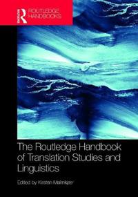Kirjan kansi "The Routledge Handbook of Translation Studies and Linguistics"