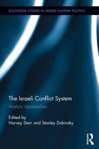 Bokomslag för "The Israeli Conflict System"