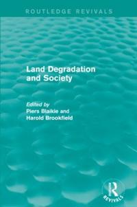 Bokomslag för "Land Degradation and Society"