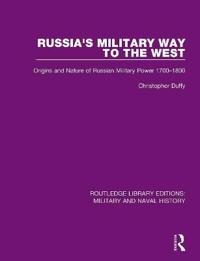 Bokomslag för "Russia's Military Way to the West"
