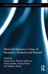 Kirjan kansi "Work-Life Balance in Times of Recession, Austerity and Beyond"