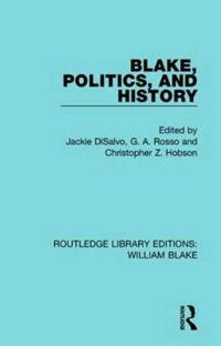 Kirjan kansi "Blake, Politics, and History"