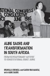 Kirjan kansi "Albie Sachs and Transformation in South Africa"