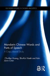 Kirjan kansi "Mandarin Chinese Words and Parts of Speech"
